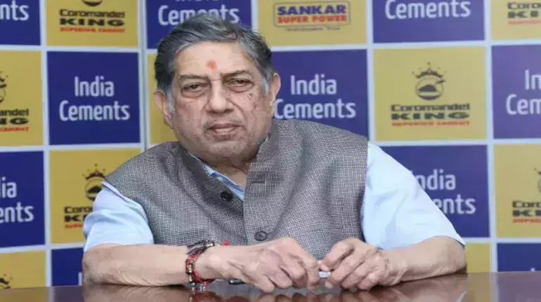 ചെന്നൈ സൂപ്പര് കിങ്സ് ഉടമയുടെ ഇന്ത്യാ സിമന്റസില് റെയ്ഡ് ചെന്നൈ സൂപ്പര് കിങ്സ് ഉടമയുടെ ഇന്ത്യാ സിമന്റസില് റെയ്ഡ്