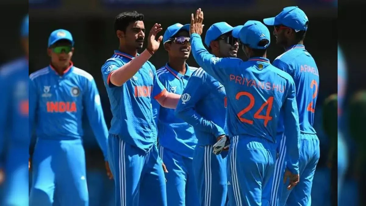 അണ്ടര് 19 ലോകകപ്പില് ഇന്ത്യ ഫൈനലില് അണ്ടര് 19 ലോകകപ്പില് ഇന്ത്യ ഫൈനലില്