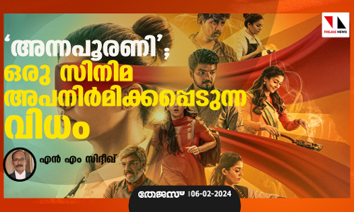 അന്നപൂരണി; ഒരു സിനിമ അപനിര്‍മിക്കപ്പെടുന്ന വിധം