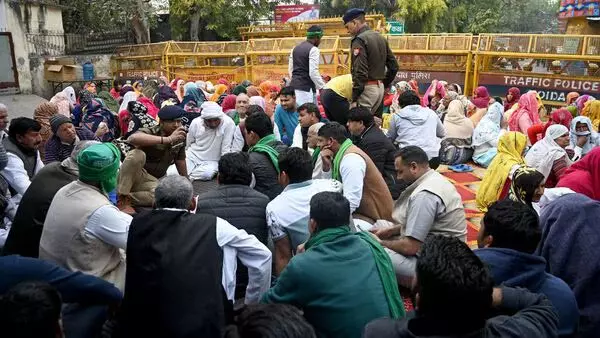 കര്‍ഷക സംഘടനകളുടെ ദില്ലി ചലോ മാര്‍ച്ച് ഇന്ന്