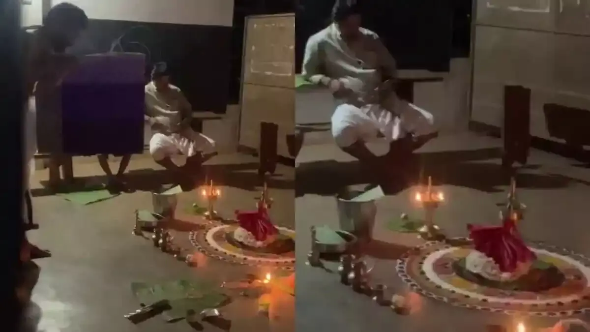 സ്കൂളില് ബിജെപി പ്രവര്ത്തകരുടെ പൂജ; മാനേജ്മെന്റിനും അധ്യാപികയ്ക്കുമെതിരേ നടപടിക്കു സാധ്യത സ്കൂളില് ബിജെപി പ്രവര്ത്തകരുടെ പൂജ; മാനേജ്മെന്റിനും അധ്യാപികയ്ക്കുമെതിരേ നടപടിക്കു സാധ്യത