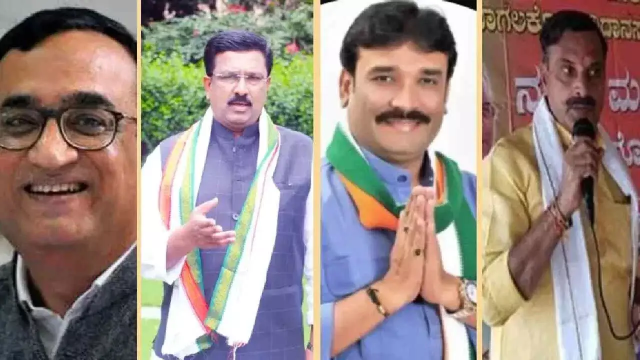 രാജ്യസഭാ തിരഞ്ഞെടുപ്പ്: കര്ണാടകയില് നാലില് മൂന്ന് സീറ്റിലും കോണ്ഗ്രസിന് ജയം രാജ്യസഭാ തിരഞ്ഞെടുപ്പ്: കര്ണാടകയില് നാലില് മൂന്ന് സീറ്റിലും കോണ്ഗ്രസിന് ജയം
