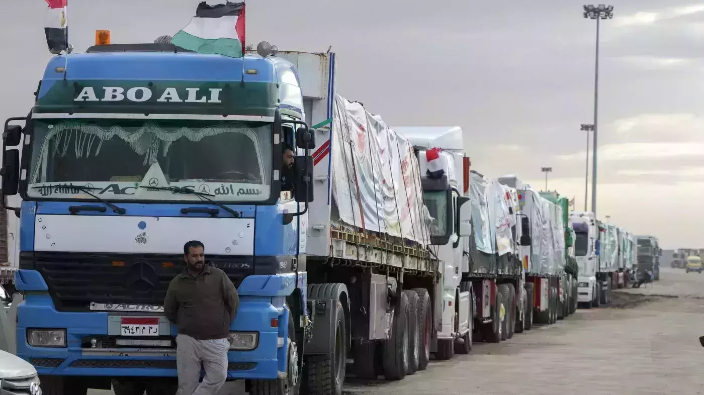 അന്താരാഷ്ട്ര നീതിന്യായ കോടതിയുടെ ഉത്തരവ് ലംഘിച്ച് ഗസക്ക് വേണ്ടിയുള്ള സഹായം ഇസ്രായേല് തടഞ്ഞുവെച്ചു അന്താരാഷ്ട്ര നീതിന്യായ കോടതിയുടെ ഉത്തരവ് ലംഘിച്ച് ഗസക്ക് വേണ്ടിയുള്ള സഹായം ഇസ്രായേല് തടഞ്ഞുവെച്ചു