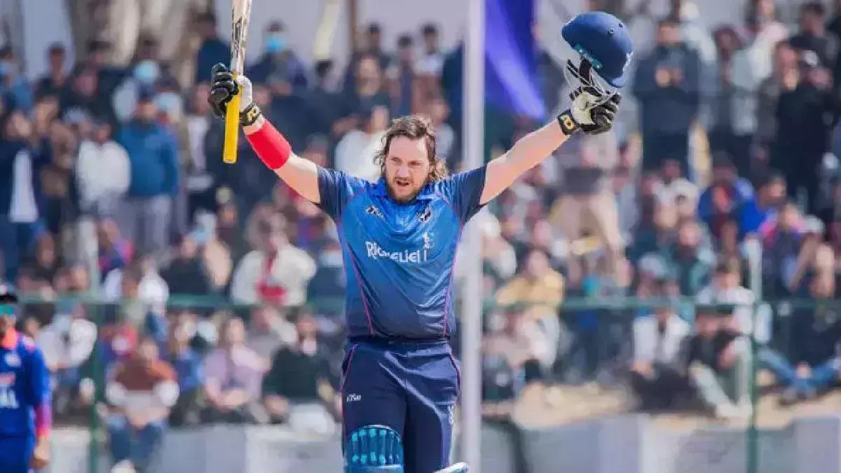 ട്വന്റിയിലെ അതിവേഗ സെഞ്ചുറി; നമീബിയന് താരത്തിന് ലോക റെക്കോര്ഡ് ട്വന്റിയിലെ അതിവേഗ സെഞ്ചുറി; നമീബിയന് താരത്തിന് ലോക റെക്കോര്ഡ്