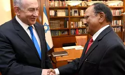 അജിത് ഡോവല്‍ ഇസ്രായേല്‍ സന്ദര്‍ശിച്ചു; നെതന്യാഹുവുമായി കൂടിക്കാഴ്ച നടത്തി