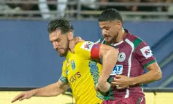 ഇഞ്ചോടിഞ്ച് പോരാട്ടം; ഒടുവില്‍ ബഗാന് മുന്നില്‍ വീണ് ബ്ലാസ്‌റ്റേഴ്‌സ്