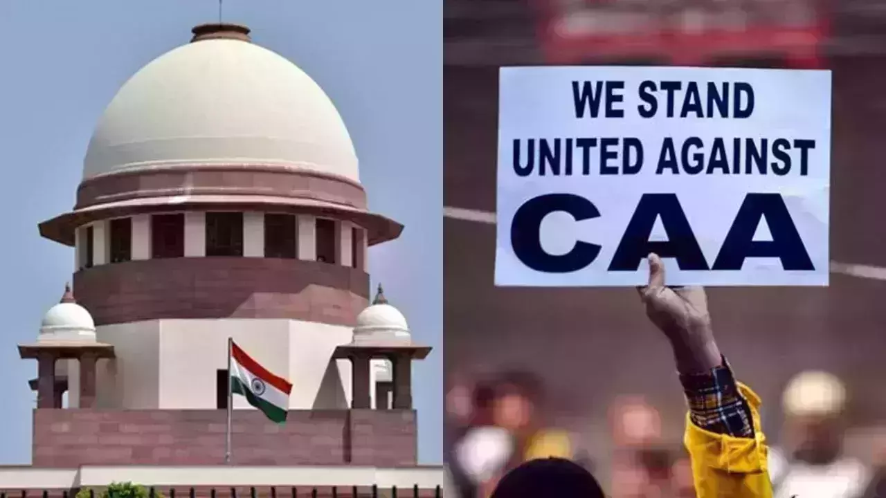 പൗരത്വ ഭേദഗതി സ്റ്റേ ചെയ്യണമെന്നാവശ്യപ്പെട്ടുള്ള ഹരജികള് സുപ്രിംകോടതി ഇന്ന് പരിഗണിക്കും പൗരത്വ ഭേദഗതി സ്റ്റേ ചെയ്യണമെന്നാവശ്യപ്പെട്ടുള്ള ഹരജികള് സുപ്രിംകോടതി ഇന്ന് പരിഗണിക്കും