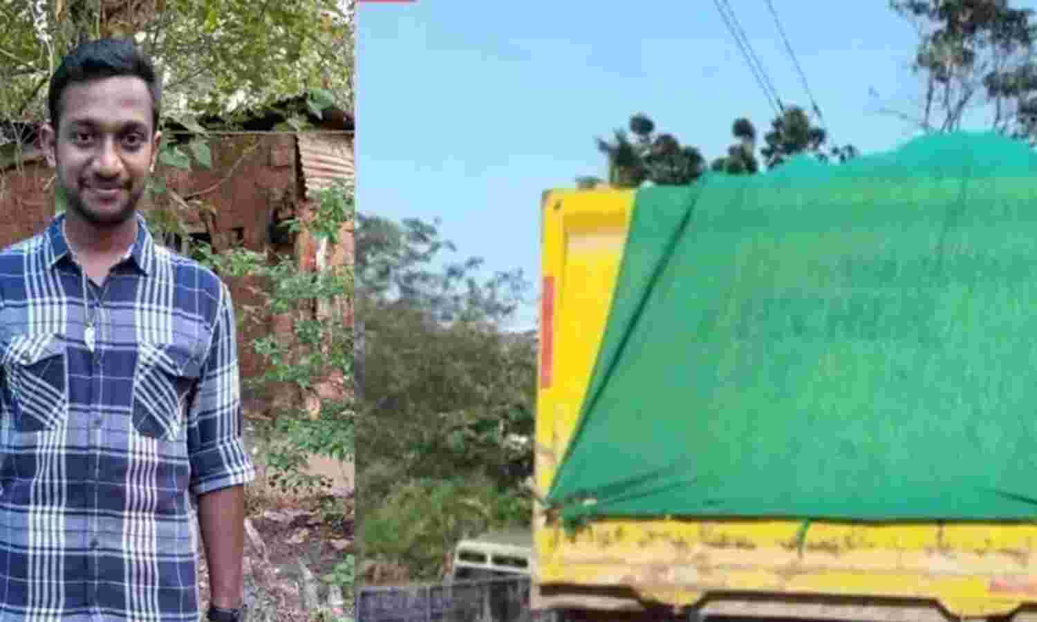 ലോറിയില്നിന്ന് കരിങ്കല്ല് തെറിച്ചുവീണ് സ്കൂട്ടര് യാത്രികന് മരിച്ചു ലോറിയില്നിന്ന് കരിങ്കല്ല് തെറിച്ചുവീണ് സ്കൂട്ടര് യാത്രികന് മരിച്ചു