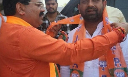 യുപിയില്‍ ചാരവൃത്തി, തീവ്രവാദ ഫണ്ടിങ് കേസ് പ്രതി ബിജെപിയില്‍ ചേര്‍ന്നു