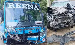 തിരൂരിൽ സ്വകാര്യബസും കാറും കൂട്ടിയിടിച്ച് 16 പേർക്ക് പരിക്ക് തിരൂരിൽ സ്വകാര്യബസും കാറും കൂട്ടിയിടിച്ച് 16 പേർക്ക് പരിക്ക്