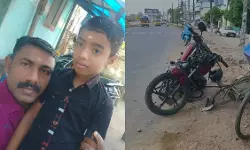 ആലപ്പുഴയില്‍ ബൈക്ക് ടാങ്കറുമായി കൂട്ടിയിടിച്ച് പിതാവും മകനും മരിച്ചു