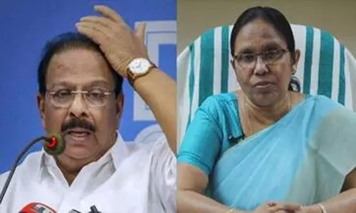 കെകെ ശൈലജക്കെതിരെ സൈബര് ആക്രമണം നടന്നിട്ടുണ്ടെങ്കില് അത് തെറ്റാണ്: കെ സുധാകരന് കെകെ ശൈലജക്കെതിരെ സൈബര് ആക്രമണം നടന്നിട്ടുണ്ടെങ്കില് അത് തെറ്റാണ്: കെ സുധാകരന്