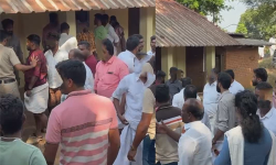 പയ്യന്നൂരിൽ പോളിങ് സ്റ്റേഷനിൽ ബൂത്ത് ഏജന്റുമാർക്ക് മർദനം പയ്യന്നൂരിൽ പോളിങ് സ്റ്റേഷനിൽ ബൂത്ത് ഏജന്റുമാർക്ക് മർദനം