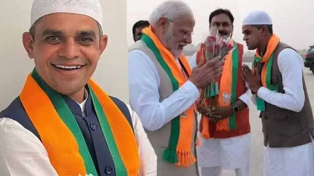 പ്രധാനമന്ത്രിയുടെ വിദ്വേഷ പ്രസംഗത്തിനെതിരായ വിമര്ശനം; ബിജെപി മുന് ന്യൂനപക്ഷ സെല് ചെയര്മാന് അറസ്റ്റില് പ്രധാനമന്ത്രിയുടെ വിദ്വേഷ പ്രസംഗത്തിനെതിരായ വിമര്ശനം; ബിജെപി മുന് ന്യൂനപക്ഷ സെല് ചെയര്മാന് അറസ്റ്റില്