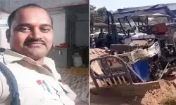 മധ്യപ്രദേശില്‍ മണല്‍ മാഫിയ പോലിസുകാരനെ ട്രാക്ടര്‍ കയറ്റിക്കൊന്നു