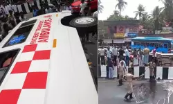 മഞ്ചേശ്വരത്ത് ആംബുലന്‍സും കാറും കൂട്ടിയിടിച്ച് മൂന്ന് മരണം