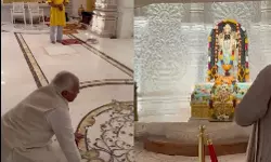 അയോധ്യയില്‍ രാം ലല്ലയെ കണ്ടുവണങ്ങി ഗവര്‍ണര്‍ ആരിഫ് മുഹമ്മദ് ഖാന്‍