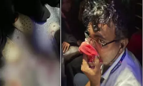 ട്രെയിനില് വീണ്ടും ടിടിഇക്ക് മര്ദ്ദനം; തിരുവനന്തപുരം സ്വദേശി കസ്റ്റഡിയിൽ ട്രെയിനില് വീണ്ടും ടിടിഇക്ക് മര്ദ്ദനം; തിരുവനന്തപുരം സ്വദേശി കസ്റ്റഡിയിൽ