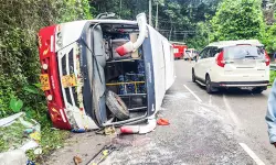 ശബരിമല തീർഥാടകരുടെ വാഹനം മറിഞ്ഞ്​ മൂന്നുവയസ്സുകാരൻ മരിച്ചു