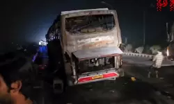 ഹരിയാനയിലെ നുഹില്‍ ബസിന് തീപിടിച്ച് 8 പേര്‍ മരിച്ചു; 20 പേര്‍ക്ക് പരിക്ക്