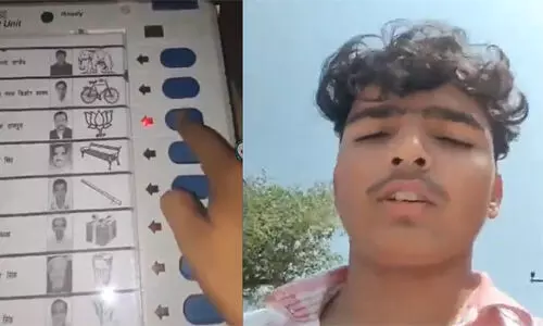ബിജെപി സ്ഥാനാര്ത്ഥിക്ക് എട്ട് തവണ വോട്ടുചെയ്യുന്ന വീഡിയോ പുറത്ത്; വോട്ടര് അറസ്റ്റില്, റീപോളിങ്ങിന് ശുപാര്ശ ബിജെപി സ്ഥാനാര്ത്ഥിക്ക് എട്ട് തവണ വോട്ടുചെയ്യുന്ന വീഡിയോ പുറത്ത്; വോട്ടര് അറസ്റ്റില്, റീപോളിങ്ങിന് ശുപാര്ശ