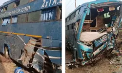 മധ്യപ്രദേശില്‍ ബസ് കലുങ്കില്‍ തട്ടി മറിഞ്ഞ് രണ്ടുമരണം; നിരവധി പേര്‍ക്ക് പരിക്ക്