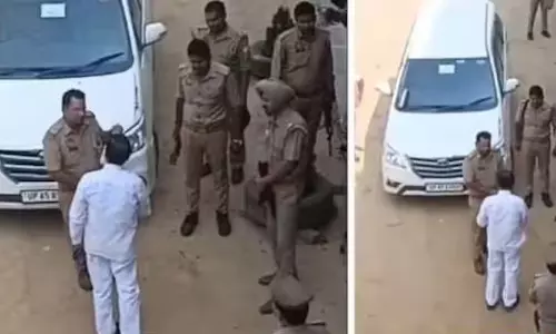 തിരഞ്ഞെടുപ്പിനിടെ ഇന്‍ഡ്യ സഖ്യം സ്ഥാനാര്‍ഥിയെ വീട്ടുതടങ്കലിലാക്കി; ബിജെപി നിര്‍ദേശപ്രകാരമെന്ന് എസ്പിയും കോണ്‍ഗ്രസും(വീഡിയോ)