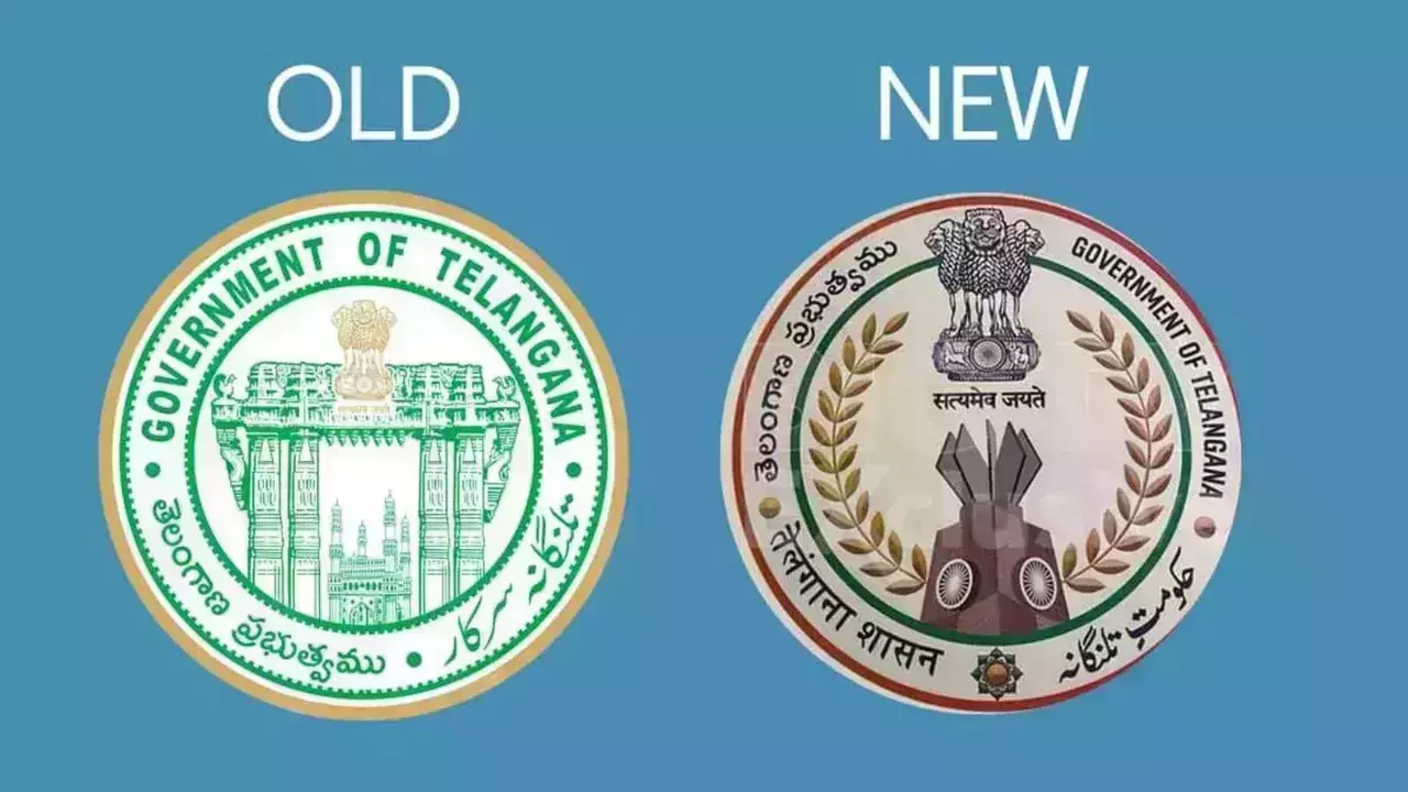 തെലങ്കാനയുടെ ഔദ്യോഗിക മുദ്രയില്‍നിന്ന് ചാര്‍മിനാറും കാകതിയ കമാനവും നീക്കി