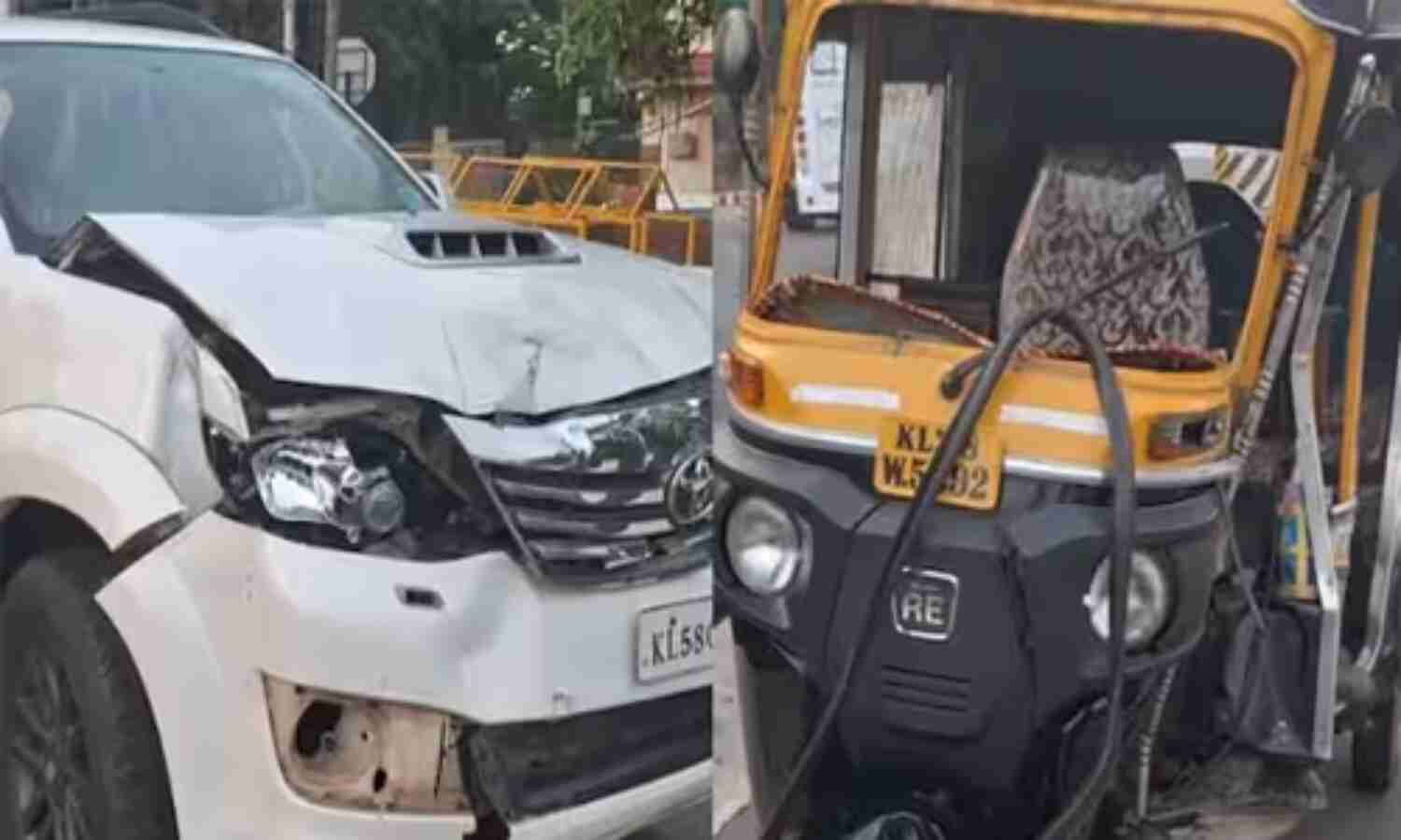 തലശ്ശേരി-മാഹി ബൈപ്പാസില് വാഹനാപകടം; ഓട്ടോയിലേക്ക് കാര് ഇടിച്ചുകയറി ഓട്ടോ ഡ്രൈവര് മരിച്ചു തലശ്ശേരി-മാഹി ബൈപ്പാസില് വാഹനാപകടം; ഓട്ടോയിലേക്ക് കാര് ഇടിച്ചുകയറി ഓട്ടോ ഡ്രൈവര് മരിച്ചു