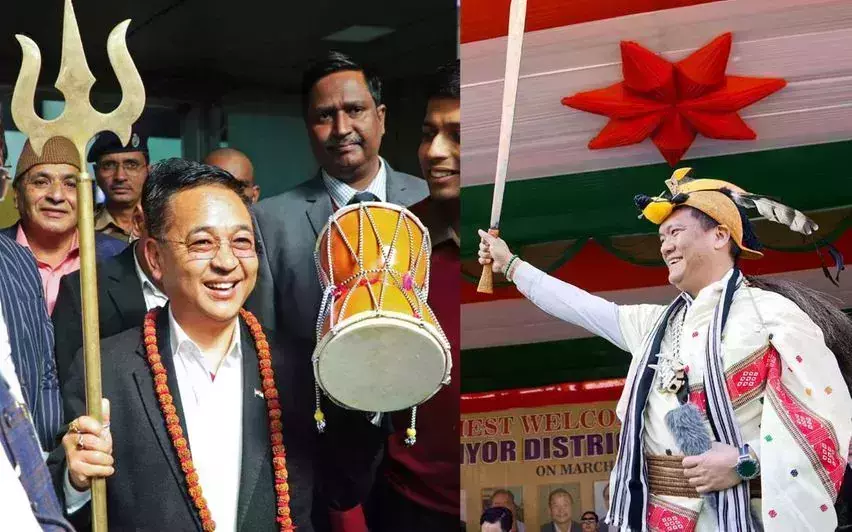 അരുണാചലില് ഭരണം ബിജെപിക്ക്; സിക്കിമില് എസ്കെഎം മുന്നേറ്റം അരുണാചലില് ഭരണം ബിജെപിക്ക്; സിക്കിമില് എസ്കെഎം മുന്നേറ്റം