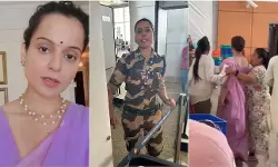 ബിജെപി എംപി കങ്കണാ റണാവത്തിന് വിമാനത്താവളത്തില്‍ സിഐഎസ്എഫ് ഉദ്യോഗസ്ഥയുടെ തല്ല്(വീഡിയോ)