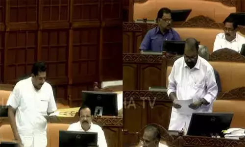 പ്ലസ് വൺ സീറ്റ് പ്രതിസന്ധി: 1000 ബാർ അനുവദിച്ചവർ ഒരു പുതിയ സീറ്റുപോലും അനുവദിച്ചില്ലെന്ന് പ്രതിപക്ഷം നിയമസഭയിൽ പ്ലസ് വൺ സീറ്റ് പ്രതിസന്ധി: 1000 ബാർ അനുവദിച്ചവർ ഒരു പുതിയ സീറ്റുപോലും അനുവദിച്ചില്ലെന്ന് പ്രതിപക്ഷം നിയമസഭയിൽ