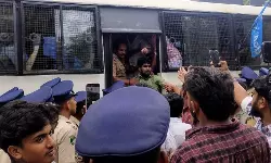 പ്ലസ് വണ്‍ സീറ്റ് ലഭിക്കാത്തതില്‍ വിദ്യാര്‍ഥിനിയുടെ ആത്മഹത്യ: കെഎസ് യു, എംഎസ്എഫ് മാര്‍ച്ചില്‍ പ്രതിഷേധമിരമ്പി