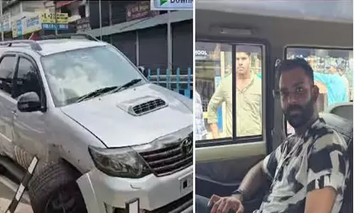 അപകടത്തിൽപ്പെട്ട കാറിൽ നിന്നും കഞ്ചാവും എംഡിഎംഎയും പിടികൂടി അപകടത്തിൽപ്പെട്ട കാറിൽ നിന്നും കഞ്ചാവും എംഡിഎംഎയും പിടികൂടി