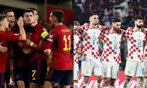 യൂറോ കപ്പ്; മരണഗ്രൂപ്പില് ഇന്ന് തീപാറും; സ്പെയിനിന് ക്രൊയേഷ്യന് കടമ്പ; ഇറ്റലിക്ക് അല്ബേനിയ യൂറോ കപ്പ്; മരണഗ്രൂപ്പില് ഇന്ന് തീപാറും; സ്പെയിനിന് ക്രൊയേഷ്യന് കടമ്പ; ഇറ്റലിക്ക് അല്ബേനിയ