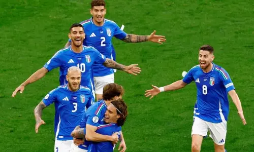 യൂറോ കപ്പ്; ഇറ്റലിയെ ഞെട്ടിച്ച് അല്ബേനിയ കീഴടങ്ങി യൂറോ കപ്പ്; ഇറ്റലിയെ ഞെട്ടിച്ച് അല്ബേനിയ കീഴടങ്ങി