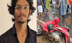 സൈഡ് കൊടുക്കുന്നതിനിടയില്‍ തെന്നിവീണത് ലോറിക്കടിയിലേക്ക്; വിദ്യാര്‍ഥിക്ക് ദാരുണാന്ത്യം