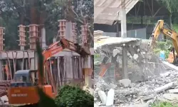 വൈഎസ്ആര്‍ കോണ്‍ഗ്രസിന്റെ ഓഫിസ് ഇടിച്ചുനിരത്തി; പ്രതികാര നടപടിയെന്ന്