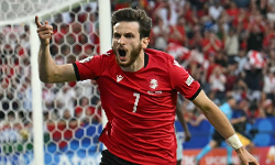 പറങ്കിപടയെ വീഴ്ത്തി ജോര്ജ്ജിയ യൂറോ പ്രീക്വാര്ട്ടറില്; തുര്ക്കിക്കും ടിക്കറ്റ് പറങ്കിപടയെ വീഴ്ത്തി ജോര്ജ്ജിയ യൂറോ പ്രീക്വാര്ട്ടറില്; തുര്ക്കിക്കും ടിക്കറ്റ്