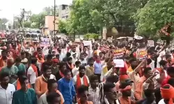 ഛത്തീസ്ഗഢിലെ പശുക്കൊല; കൊലയാളികള്‍ക്കു വേണ്ടി കൂറ്റന്‍ റാലിയുമായി വിഎച്ച്പി(വീഡിയോ)