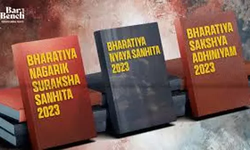 ഐപിസിക്ക് പകരം ഭാരതീയ ന്യായസംഹിത; നാളെ മുതല് രാജ്യത്ത് പുതിയ ക്രിമിനല് നിയമം ഐപിസിക്ക് പകരം ഭാരതീയ ന്യായസംഹിത; നാളെ മുതല് രാജ്യത്ത് പുതിയ ക്രിമിനല് നിയമം