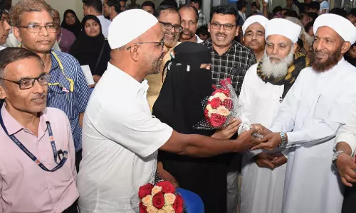 ഹജജ് കമ്മിറ്റി വഴിയുള്ള കേരളത്തിലെ ഹാജിമാരുടെ ആദ്യസംഘം തിരിച്ചെത്തി