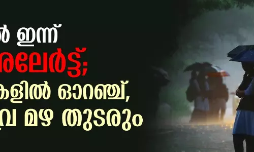 വയനാട്ടില്‍ ഇന്ന് റെഡ് അലേര്‍ട്ട്; എട്ടു ജില്ലകളില്‍ ഓറഞ്ച്, അഞ്ചു ദിവസത്തെ കാലാവസ്ഥാ മുന്നറിയിപ്പ് അറിയാം