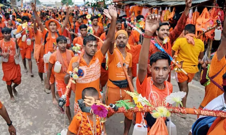 ഒന്നുറങ്ങാൻ പോലും പറ്റുന്നില്ല; കൻവാർ തീർത്ഥാടകർ ചെയ്യുന്ന നിയമലംഘനങ്ങളോട് പോലിസ് നിഷ്ക്രിയത്വം പാലിക്കുന്നതായി പരാതി