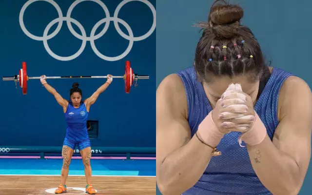 പാരിസ് ഒളിംപിക്‌സിന്റെ 12ാം ദിനം ഇന്ത്യയ്ക്ക് വീണ്ടും നിരാശ; മെഡല്‍ പ്രതീക്ഷയായിരുന്ന മീരാഭായ് ചാനു നാലാം സ്ഥാനത്ത്