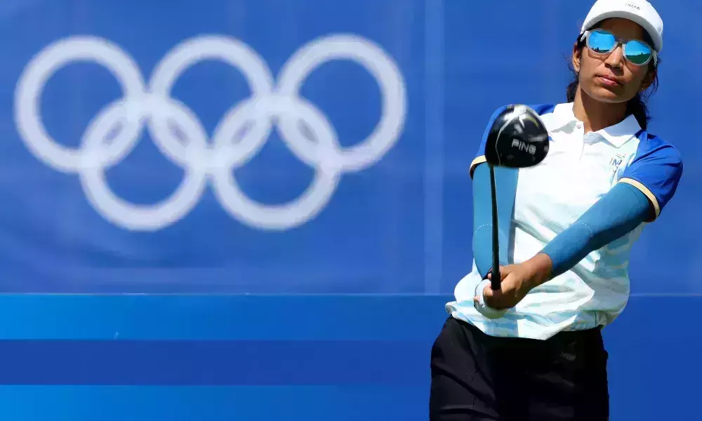 പാരിസ് ഒളിംപിക്‌സ്: വനിതാ ഗോള്‍ഫില്‍ ഇന്ത്യക്ക് പ്രതീക്ഷയേകി ദിക്ഷാ ദാഗര്‍ മൂന്നാം സ്ഥാനത്ത്‌