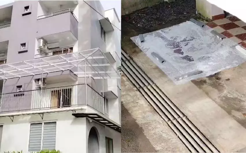 കോട്ടയത്ത് ഫ്ളാറ്റിനു മുകളില് നിന്ന് വീണ് യുവാവ് മരിച്ചു കോട്ടയത്ത് ഫ്ളാറ്റിനു മുകളില് നിന്ന് വീണ് യുവാവ് മരിച്ചു