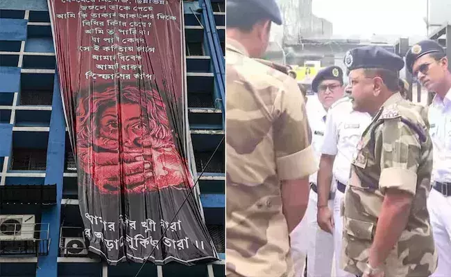 ഡോക്ടറുടെ ബലാല്‍സംഗക്കൊല: കൊല്‍ക്കത്തയിലെ ആശുപത്രിയില്‍ കേന്ദ്രസേനയെത്തി