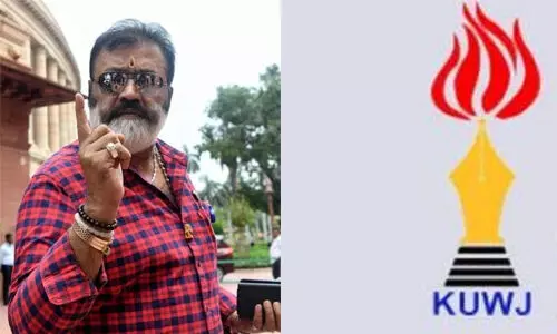 മാധ്യമപ്രവര്ത്തകര്ക്കെതിരേ കൈയേറ്റ ശ്രമം: സുരേഷ് ഗോപി മാപ്പ് പറയണം-പത്രപ്രവര്ത്തക യൂനിയന് മാധ്യമപ്രവര്ത്തകര്ക്കെതിരേ കൈയേറ്റ ശ്രമം: സുരേഷ് ഗോപി മാപ്പ് പറയണം-പത്രപ്രവര്ത്തക യൂനിയന്