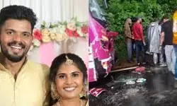 ഉരുള്‍പൊട്ടലില്‍ ഏവരെയും നഷ്ടപ്പെട്ട ശ്രുതിയെ തനിച്ചാക്കി ജിന്‍സണും മടങ്ങി